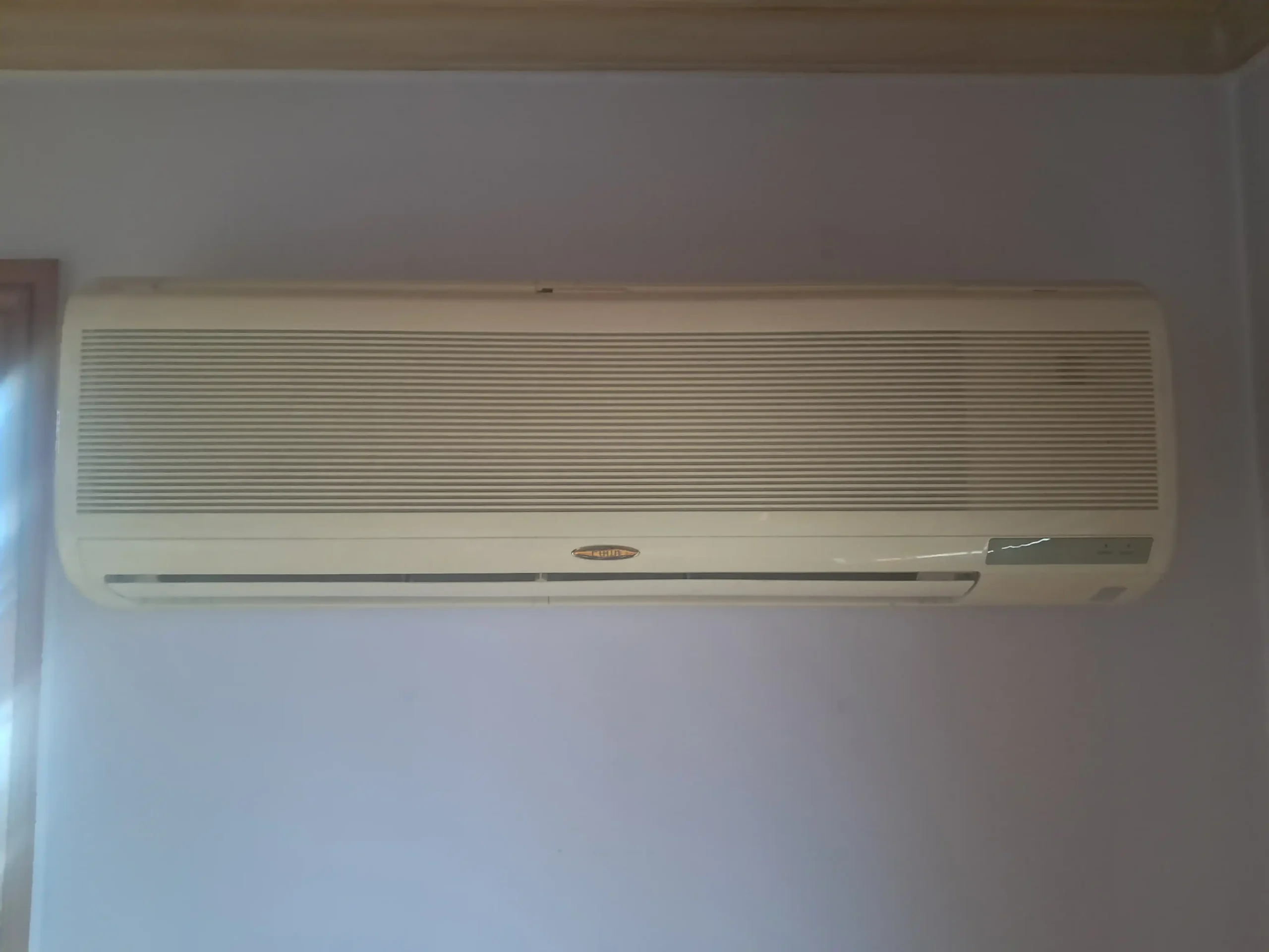 indoor split system unit.