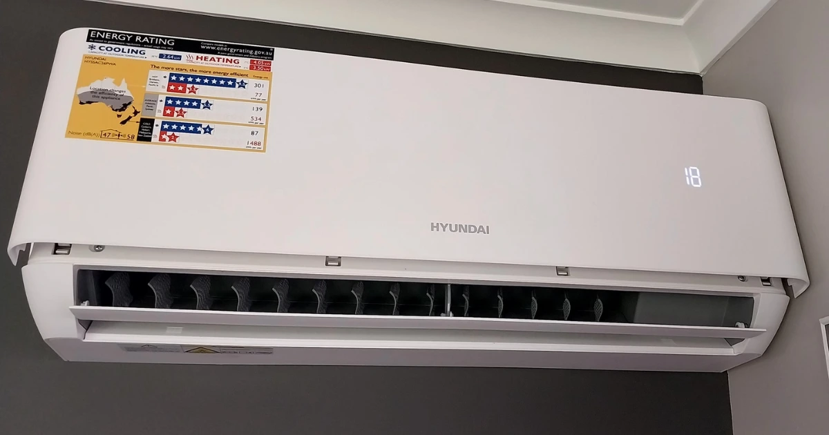 DIY maintenance of split system by customer.